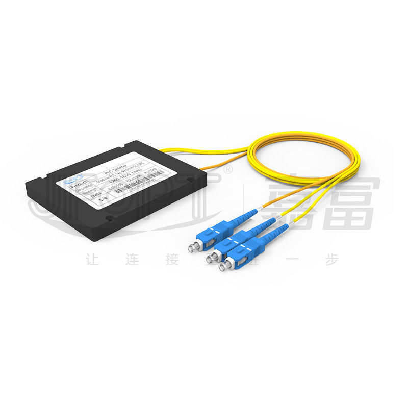 Clôture en plastique de boîte de diviseur optique de PLC de type boîte d'ABS séparant 2-64 canaux