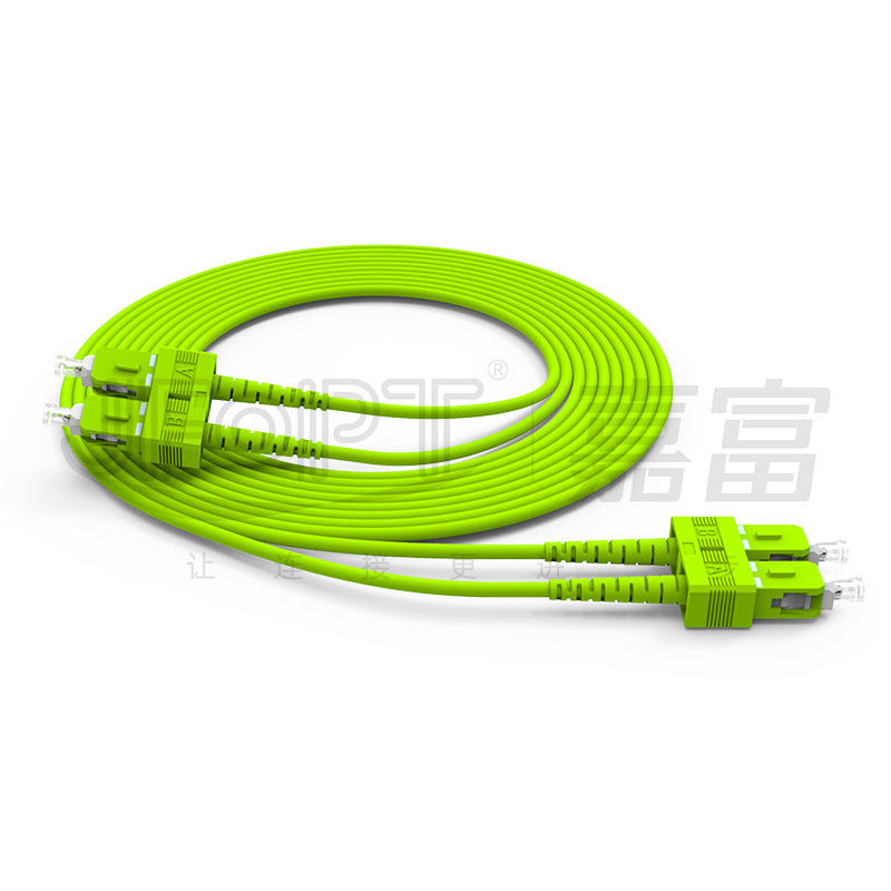 SC/UPC - fibre de Corning multimode OM1 OM2 OM3 OM4 OM5 YOFC de corde de correction duplex de SC/UPC
