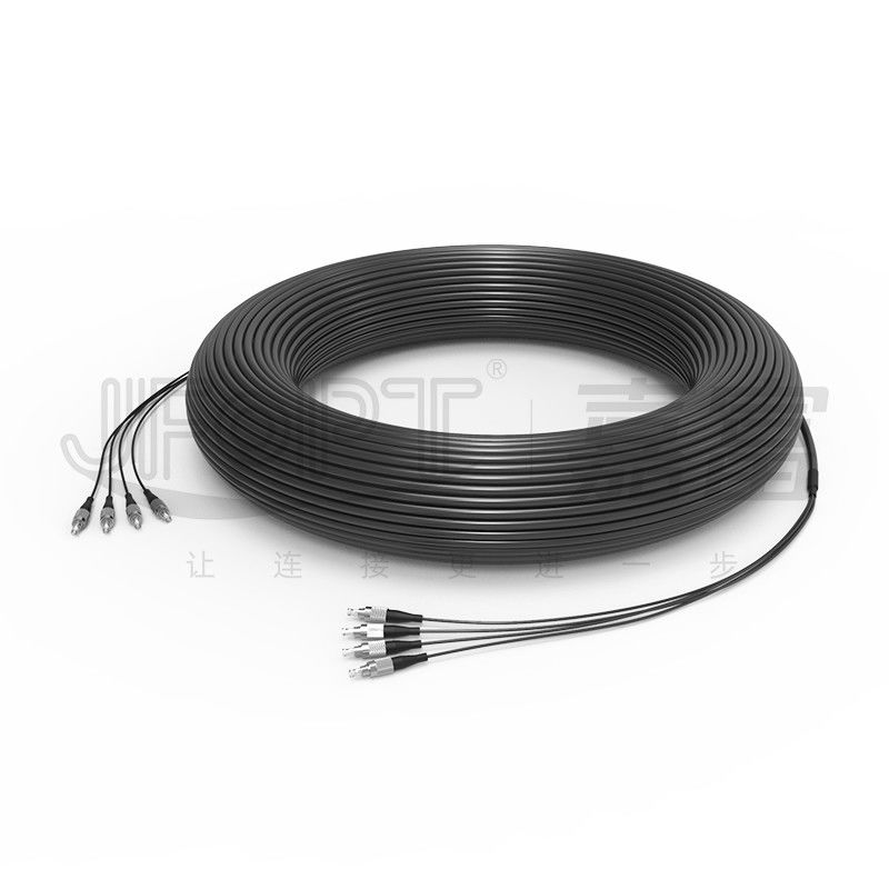 La station de base de câble de fibre d'évasion d'OD 7.0-9.0mm câblent le sous câble de 2.0mm avec SC/UPC