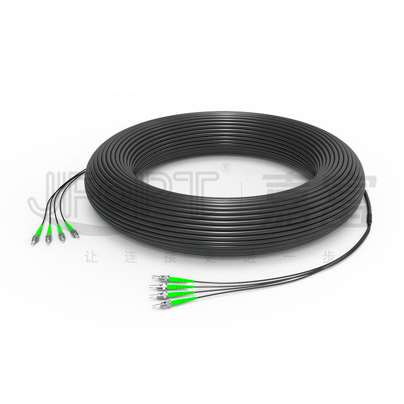 La station de base de câble de fibre d'évasion d'OD 7.0-9.0mm câblent le sous câble de 2.0mm avec SC/UPC