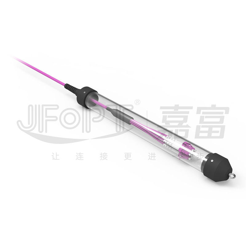 Le noyau de Mini Cable 12 a pré terminé le câble optique de fibre avec la branche à plusieurs modes de fonctionnement de la violette OM4 0.5m de connecteurs de LC UPC