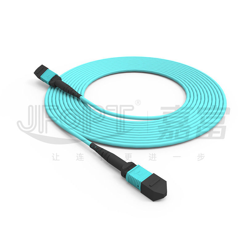 Fibres blindées Mini Cable blindé OM3 OM4 OM5 du câble 12 de tronc de MPO