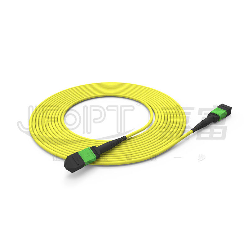Câble optique de fibre de PVC du câble 2.0mm-5.0mm de tronc de MPO d'OFNP