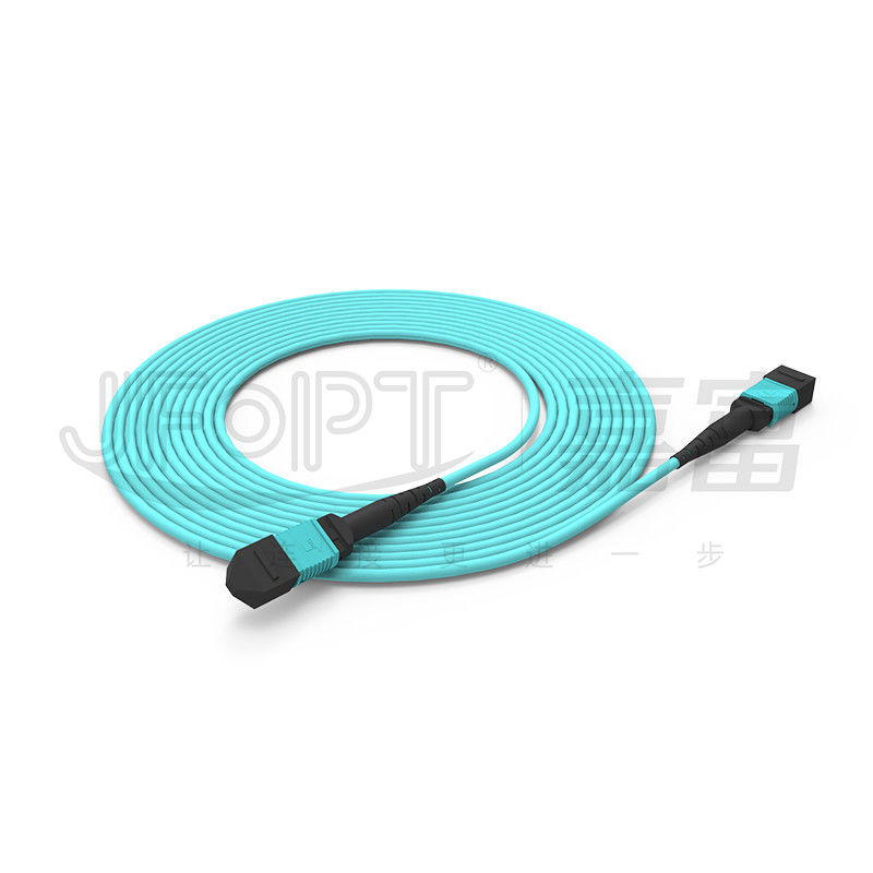 Câble optique de fibre de PVC du câble 2.0mm-5.0mm de tronc de MPO d'OFNP