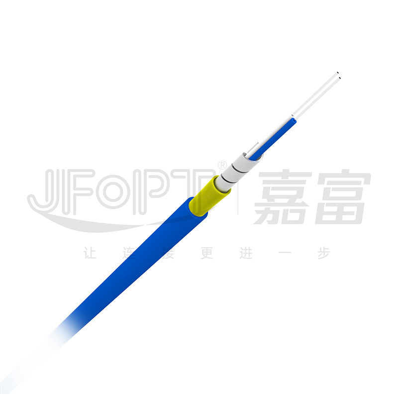 Uni la correction blindée duplex recto de fibre de tube attachent le fil d'Aramid renforcé