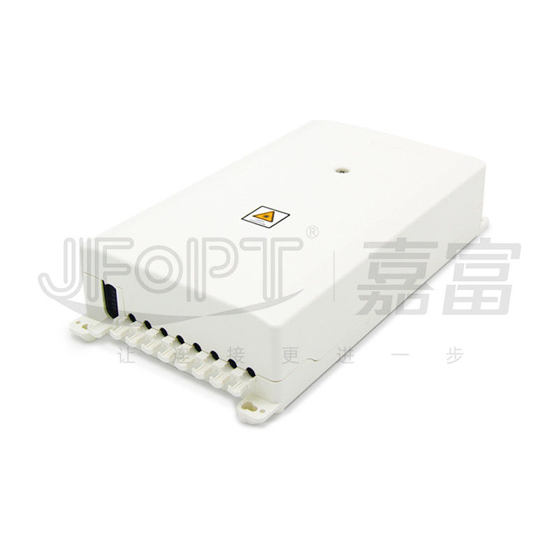 La boîte de distribution de fibre de l'UL ROHS de la CE 1 a entré l'épissurage de fibre de 8 sorties boîte le double plateau d'épissure de fusion de couche
