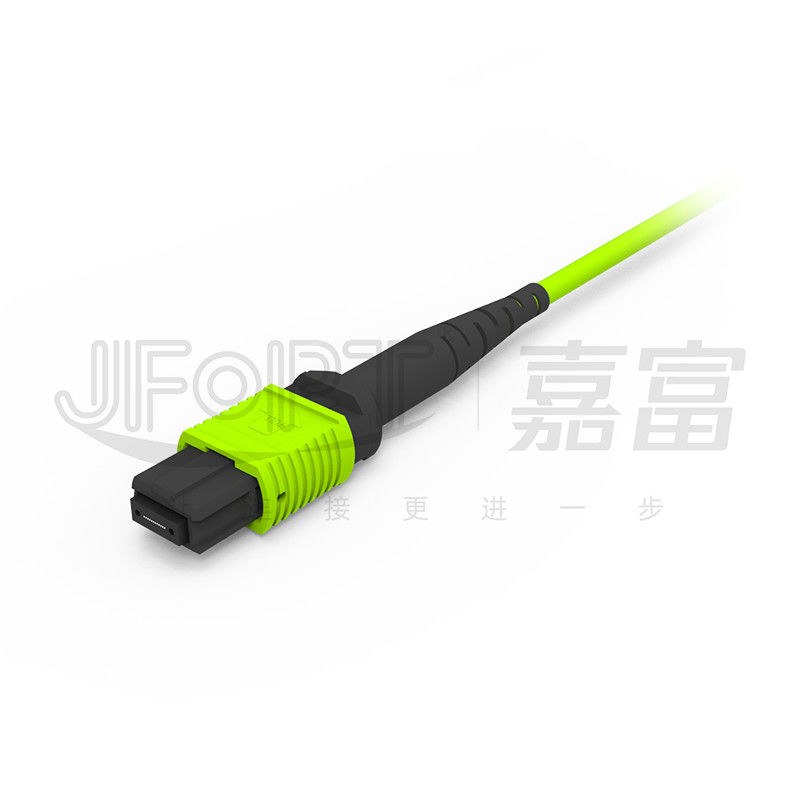 96 largeur de bande élevée à plusieurs modes de fonctionnement des unités OM5 50/125 du pullover 8 de fibre des fibres MPO des noyaux 12