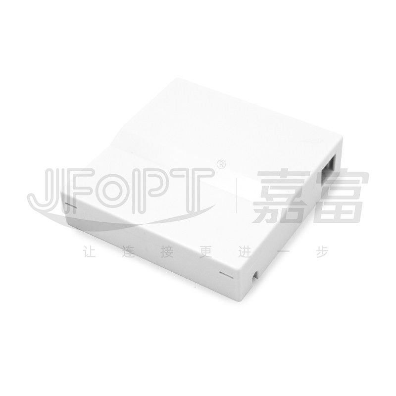 Le support inférieur 1 de boîte d'arrêt de câble optique de la fibre 86*86 creusent la boîte en plastique d'Access