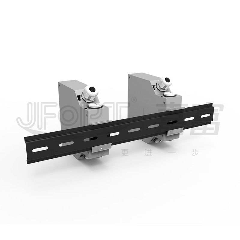Couche optique de noyaux de la boîte 2-24 d'arrêt de fibre de rail de CATV DIN double