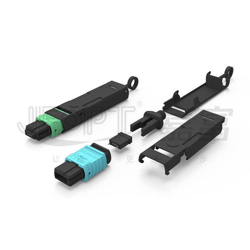 Adaptateur optique de réalimentation de fibre de la Manche du noyau 6 du câble 12 de correction du mode unitaire MTP