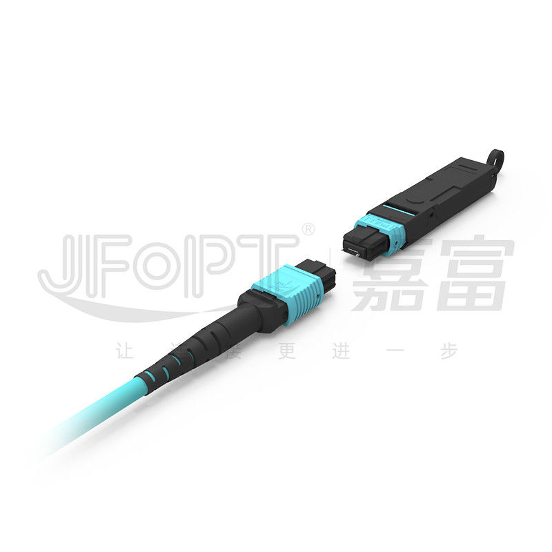 Adaptateur optique de réalimentation de fibre de la Manche du noyau 6 du câble 12 de correction du mode unitaire MTP