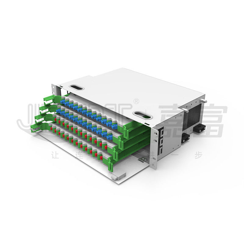 3U 48 cadre de distribution optique de fibre de Sc SX et de FC SX du noyau ODF