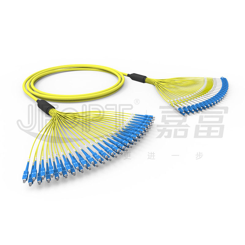 Le paquet de LC-SC a pré terminé les branches G652D G657A1 du noyau 2.0mm du câble optique 48 de fibre