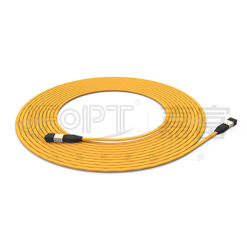 Le câble de tronc ignifuge à 12 cœurs multimode 50/125 OFNR/OFNP