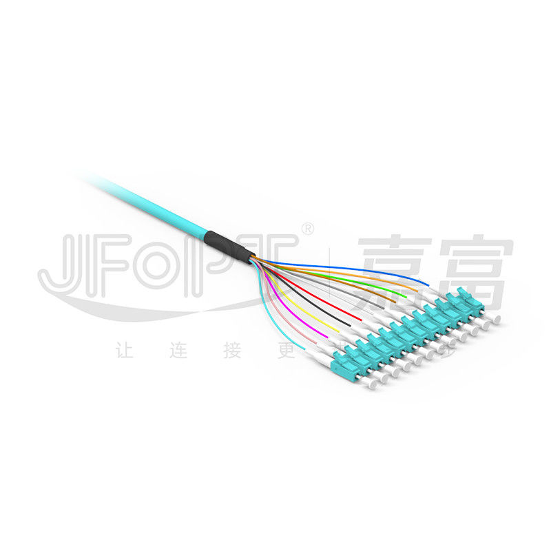 LC/UPC-LC/UPC cordon de patch 12-96 Noyaux G652D/G657A1/G657A2 étroitement tamponné avec kit de tirage de l'œil