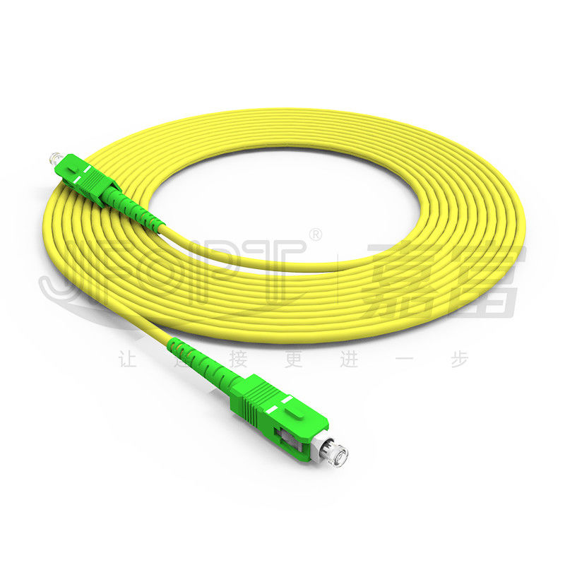 LAN filaire ONVIF 4G 3G câble à fibre optique SC UPC/APC Fin de face pour la longueur du réseau peut être personnalisé câble de patch
