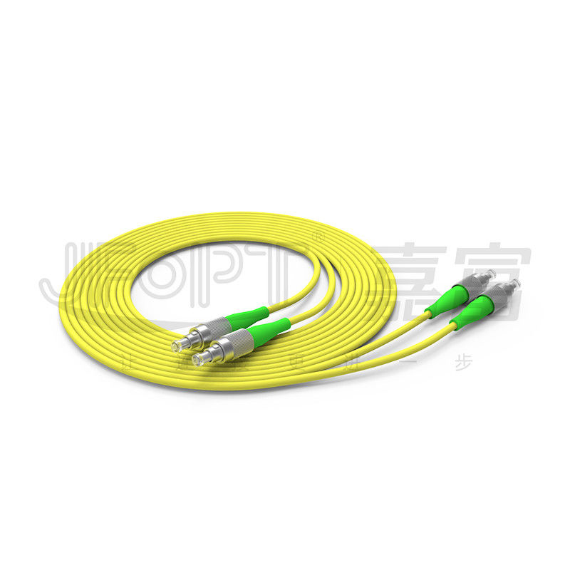 Connecteur FC Jumpers en fibre mono-mode pour boîte de bornes métalliques avec serrure à boucle OEM
