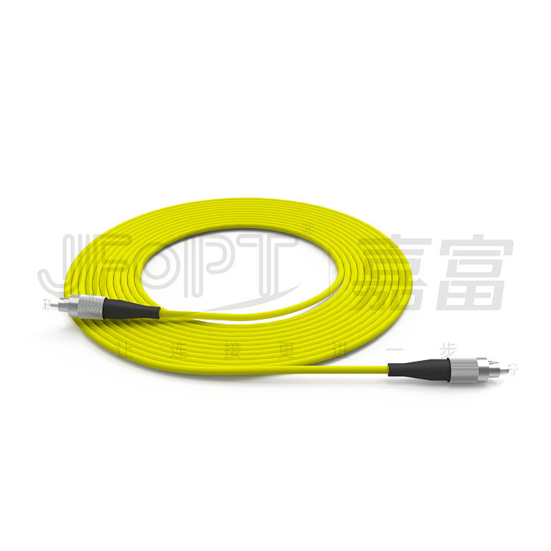 Connecteur FC Jumpers en fibre mono-mode pour boîte de bornes métalliques avec serrure à boucle OEM