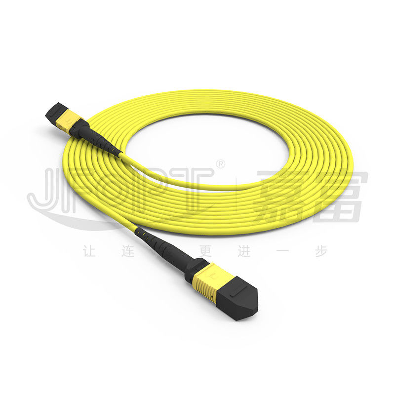 10 Gigabits MPO patch cord Connexion rapide pour la connexion de signal optique dans la salle d'informatique