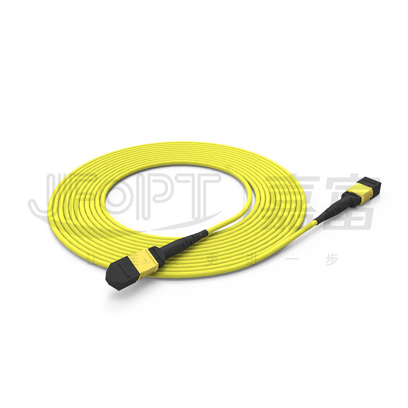 12 cœurs MPO câble de tronc LSZH 2.0mm/3.0mm faible perte Single-tube Mini câble MPO patch Cord