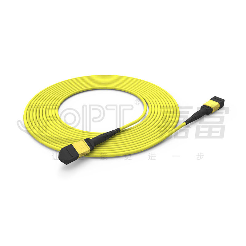 MPO Patch Cord SM 12 cœurs prix du câble optique câble à fibre optique intérieure extérieure câble à fibre optique