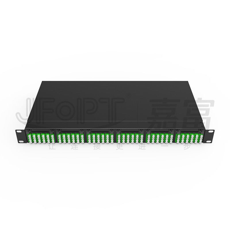 Chassis modulaire à haute densité pour quadruple adaptateur LC MPO SM SL 144-core MPO-LC