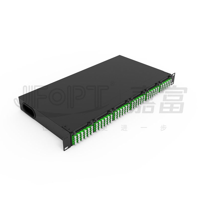 Chassis modulaire à haute densité pour quadruple adaptateur LC MPO SM SL 144-core MPO-LC