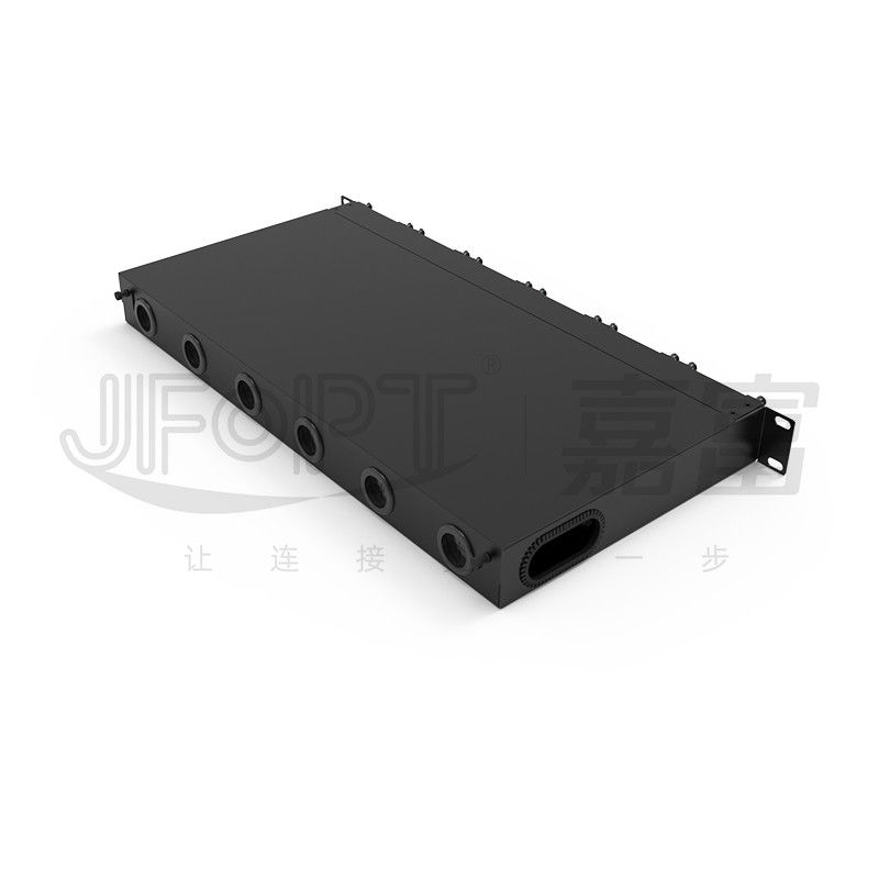 Chassis modulaire à haute densité pour quadruple adaptateur LC MPO SM SL 144-core MPO-LC